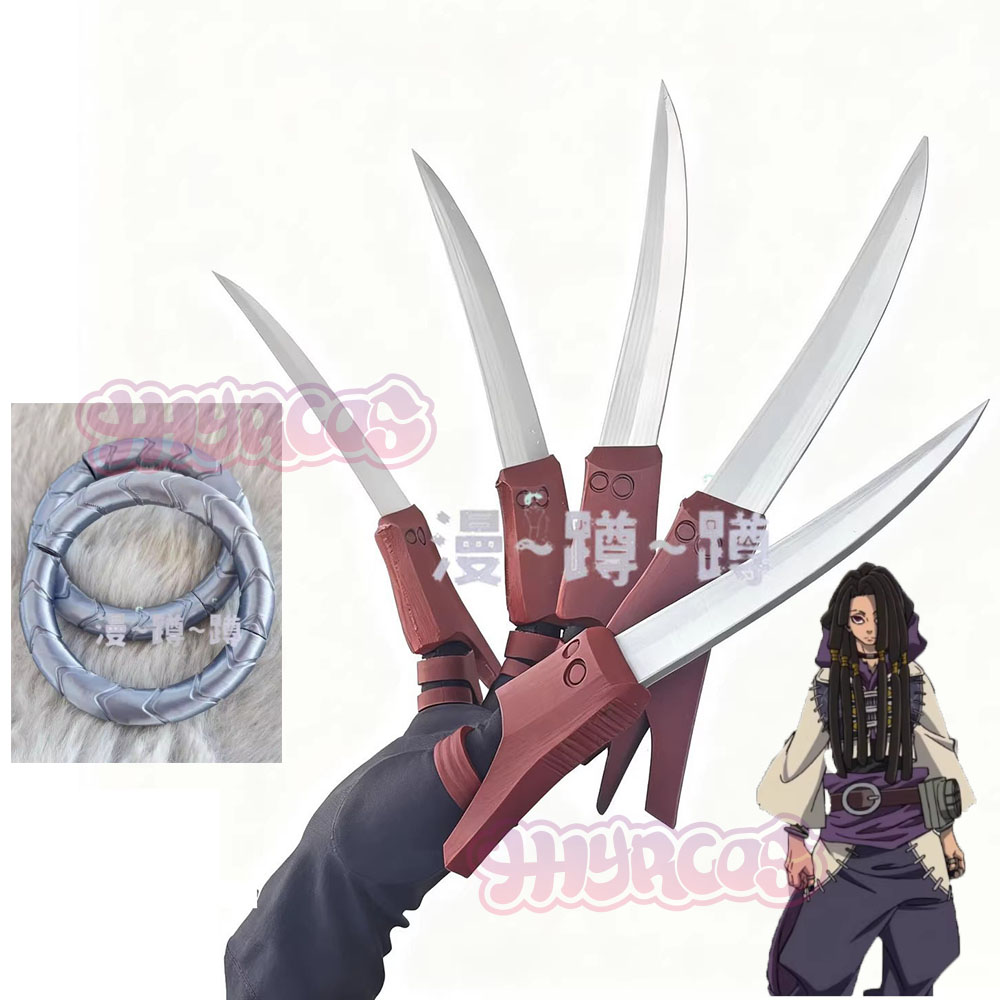 3D Printing Nails - Gachiakuta Jabber Wonger Cosplay Prop 3D
