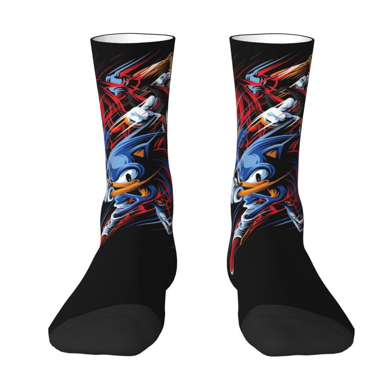 3D Printing Game - Custom Fashion Soniced Socks Women Men