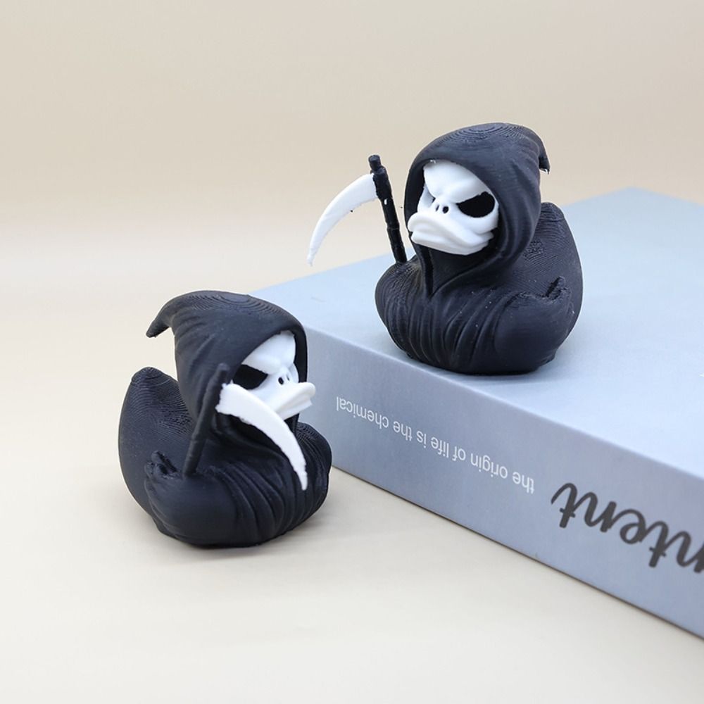 3D Printing Figure - 3D Printed Halloween Duck Anime Figure
