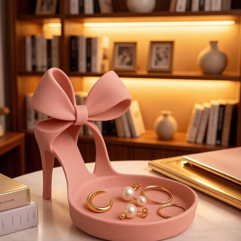 3D Printing Ring Holder - 3D Printed High Heel Jewelry Display