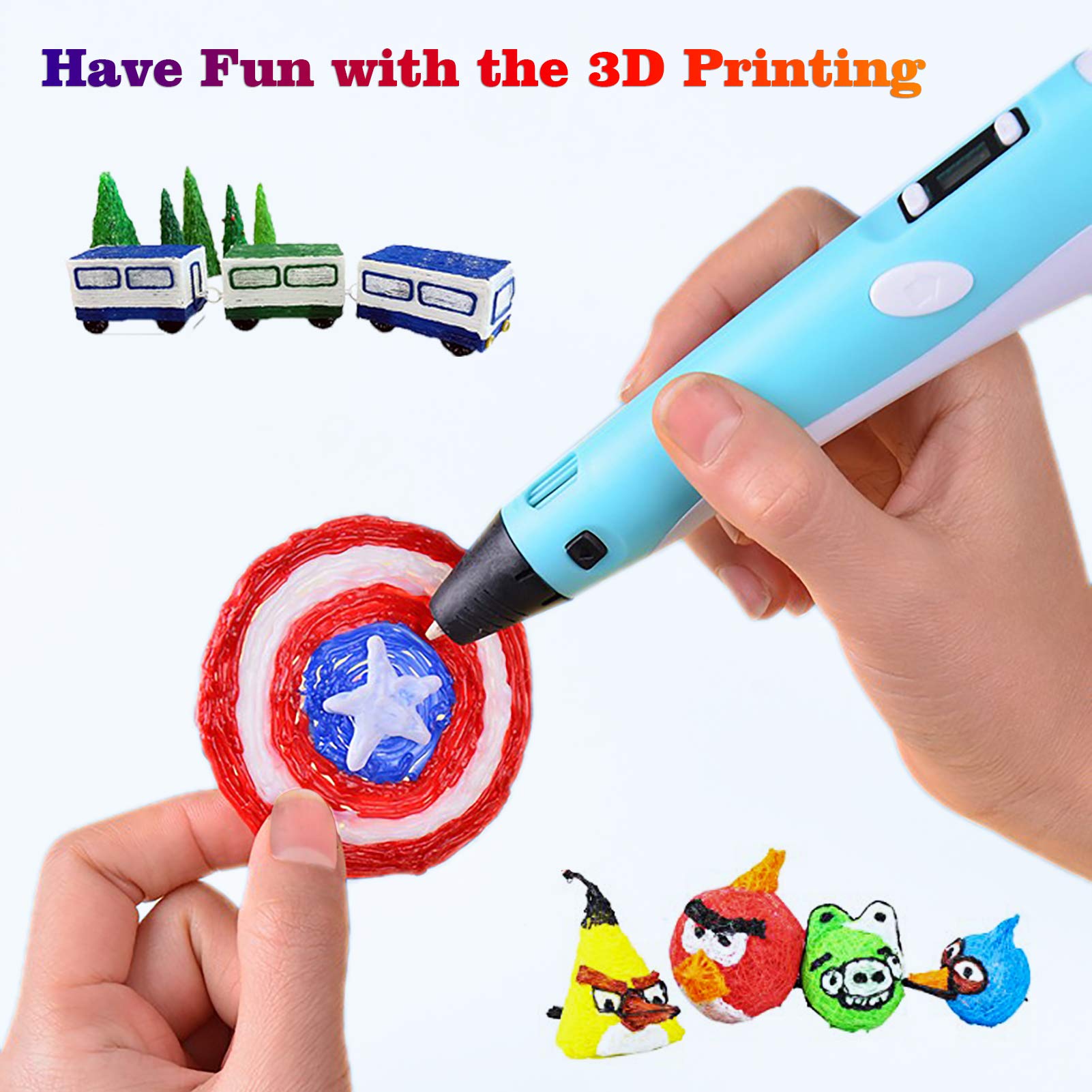 40/32/30 Colors PLA Filament f - 3D Printing Pen For Kids ulasan dan harga