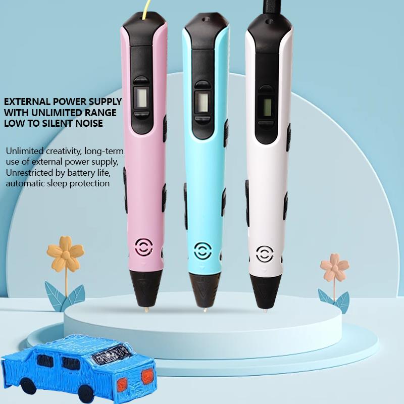 3D Printing Pen Kids with LCD  - 3D Printing Pen For Kids ulasan dan harga