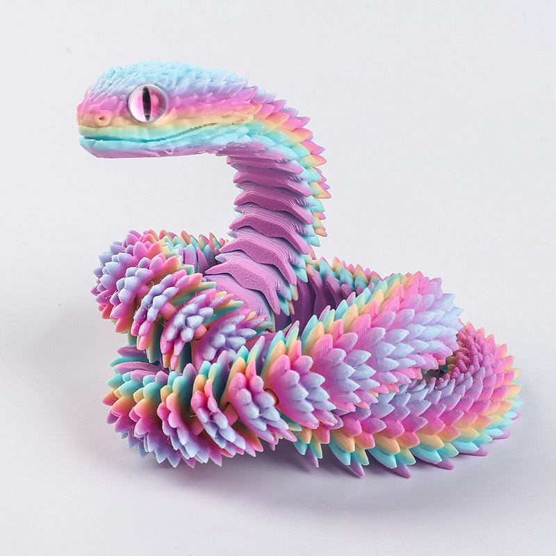 2026 New 3D Printed Snake Real - 3D Printing Figure ulasan dan harga
