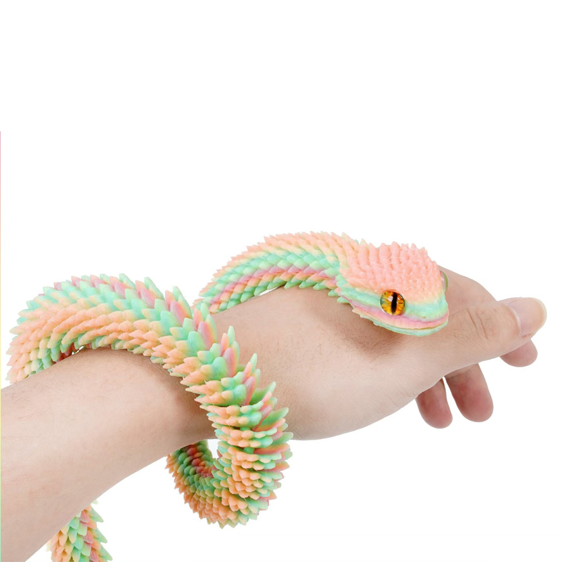 2026 New 3D Printed Snake Real - 3D Printing Figure ulasan dan harga