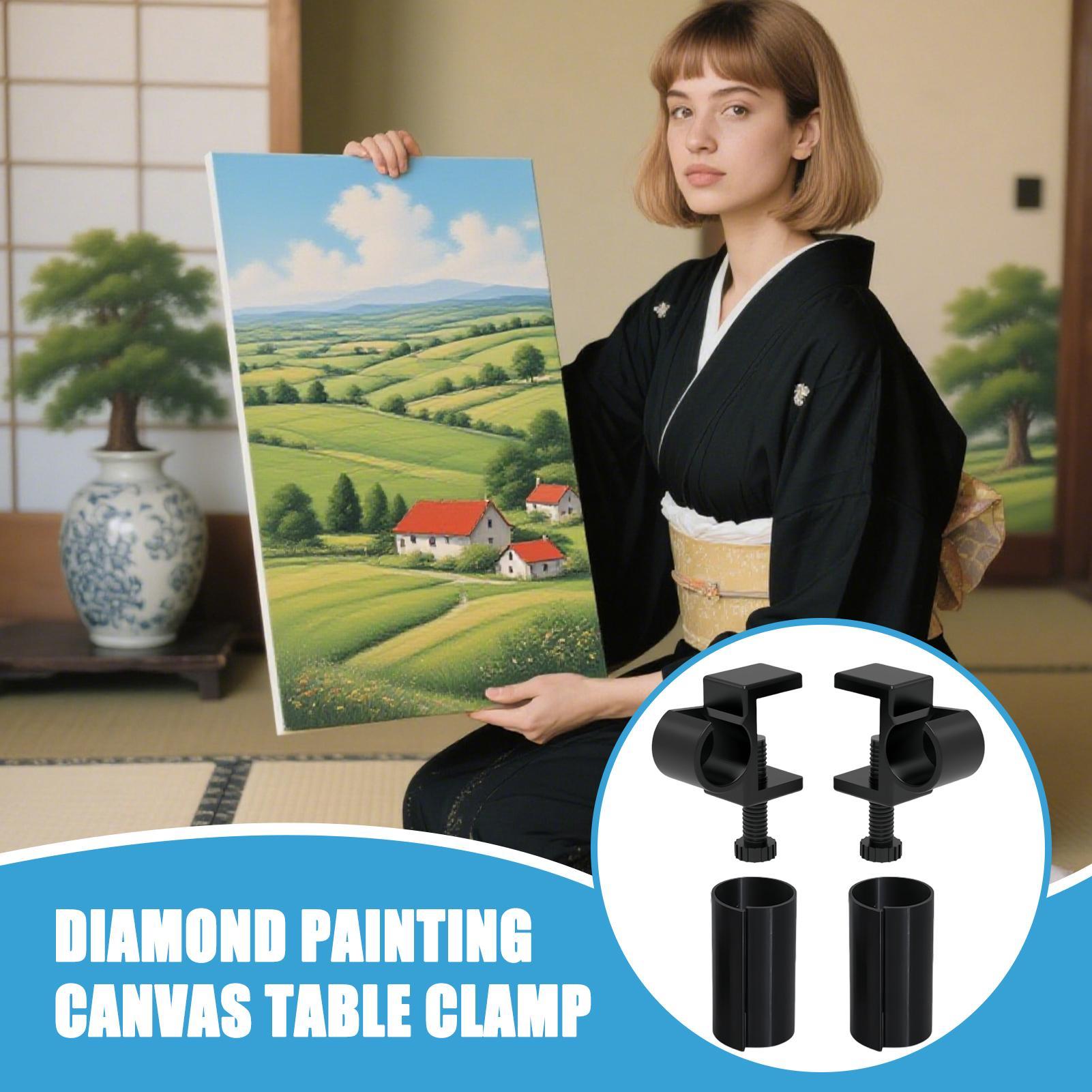 Rhinestone Painting Canvas Rol - 3D Printing Ring Holder ulasan dan harga