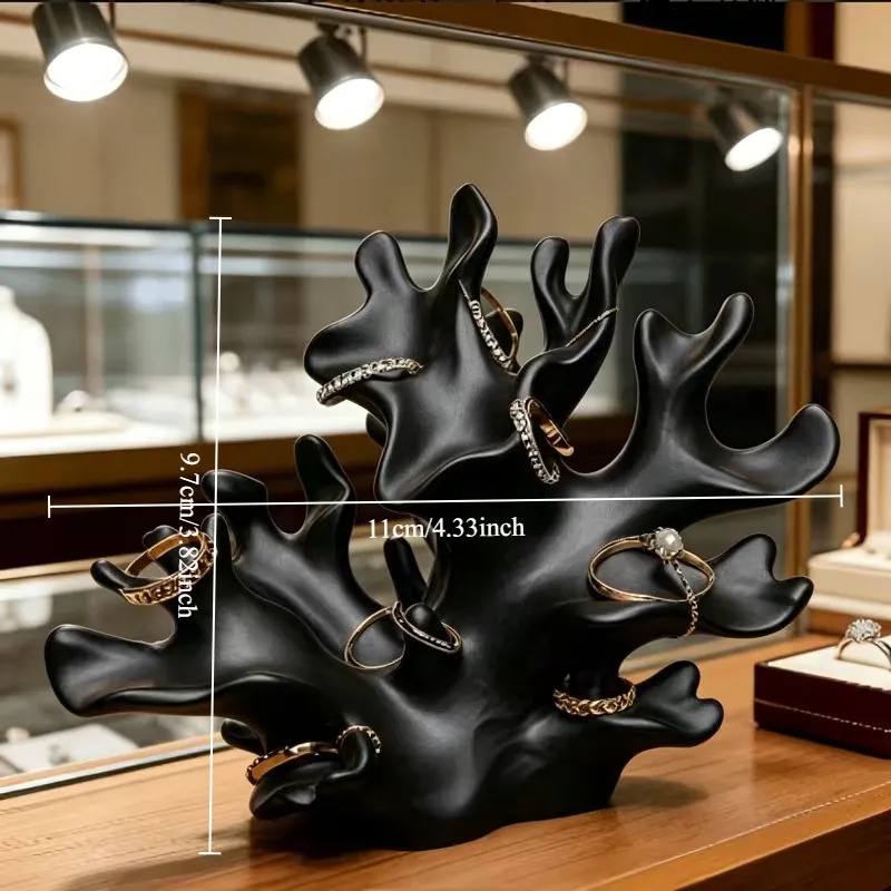3D Printed Coral Branch Jewelr - 3D Printing Ring Holder ulasan dan harga