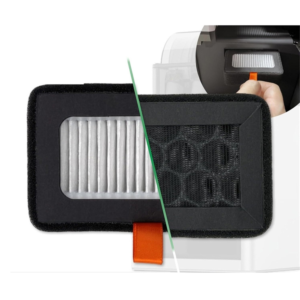 2PCS Dual Stage Carbon Air Fil - 3D Printing X1 Carbon ulasan dan harga