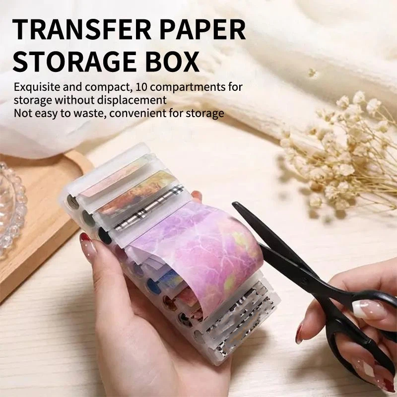 10 Grid Nail Transfer Paper 3D - 3D Printing Nails ulasan dan harga