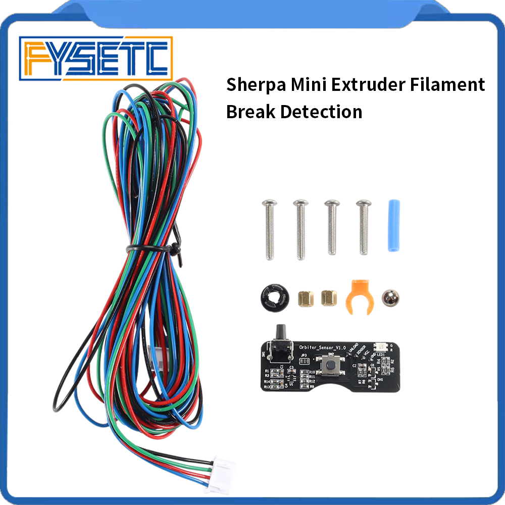 FYSETC Sherpa Mini Extruder 3D - Filament Runout Sensor ulasan dan harga