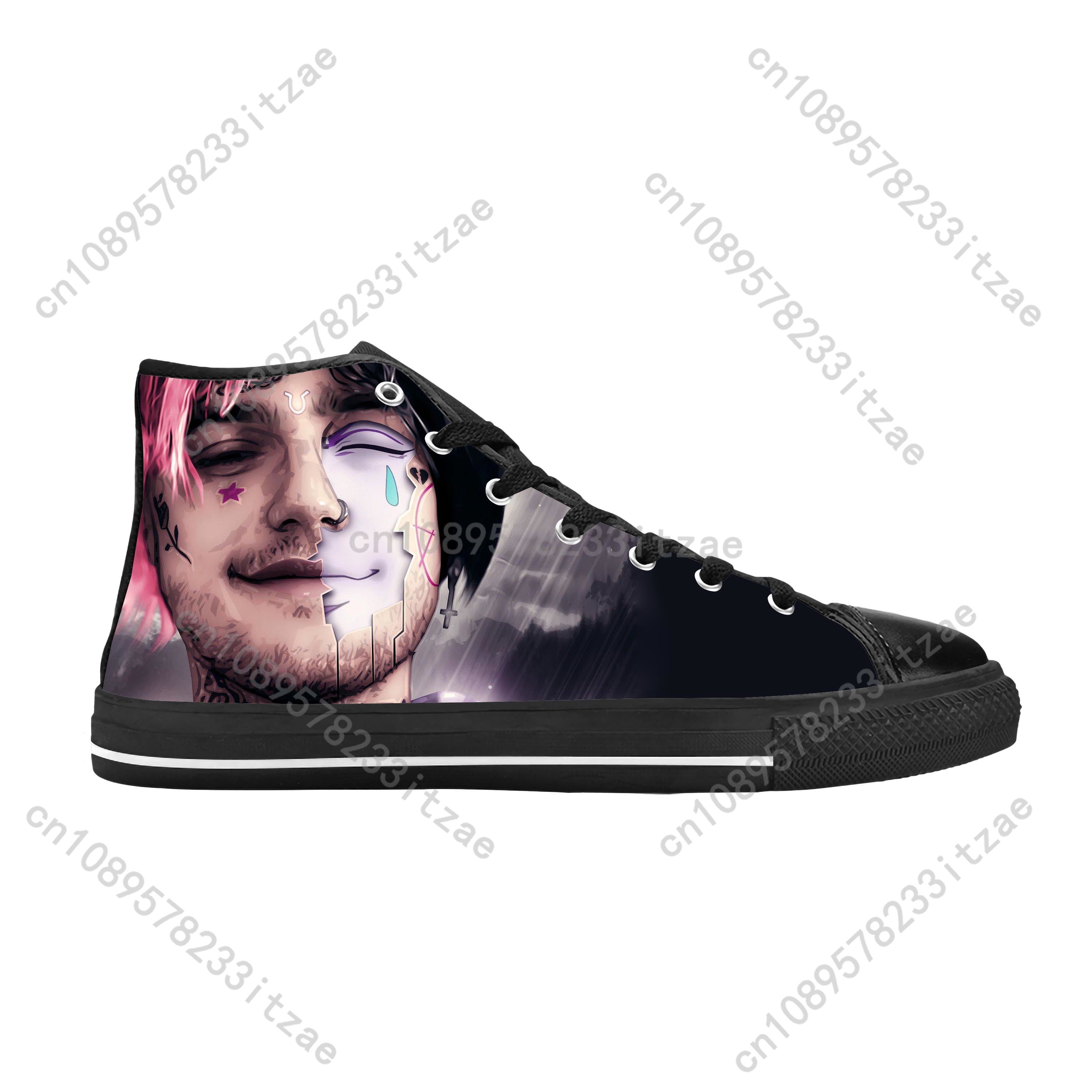 Hot Lil Peep Hip Hop Rap Rappe - 3D Printing Rock ulasan dan harga