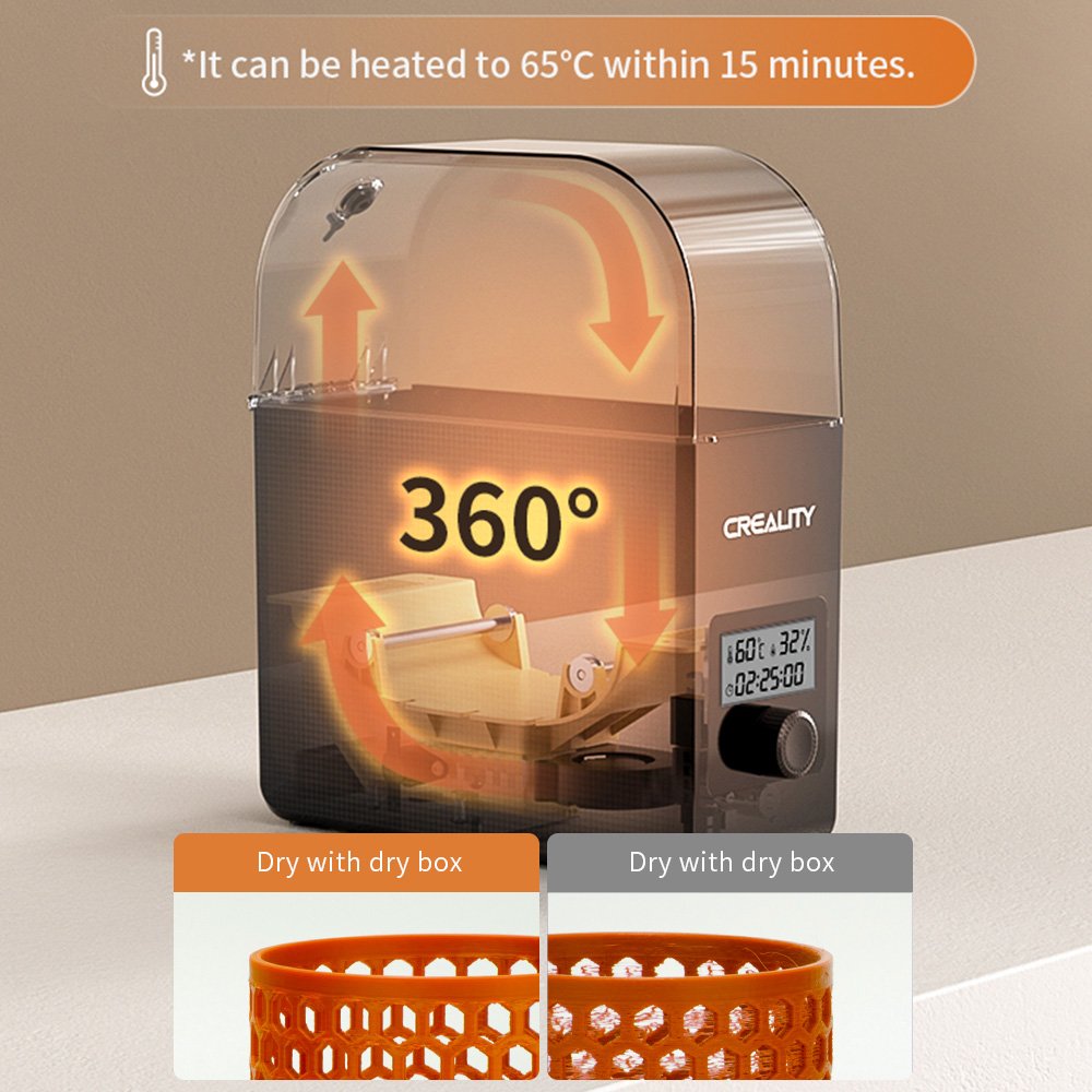 Creality Filament Dryer Upgrad - Petg Filament ulasan dan harga