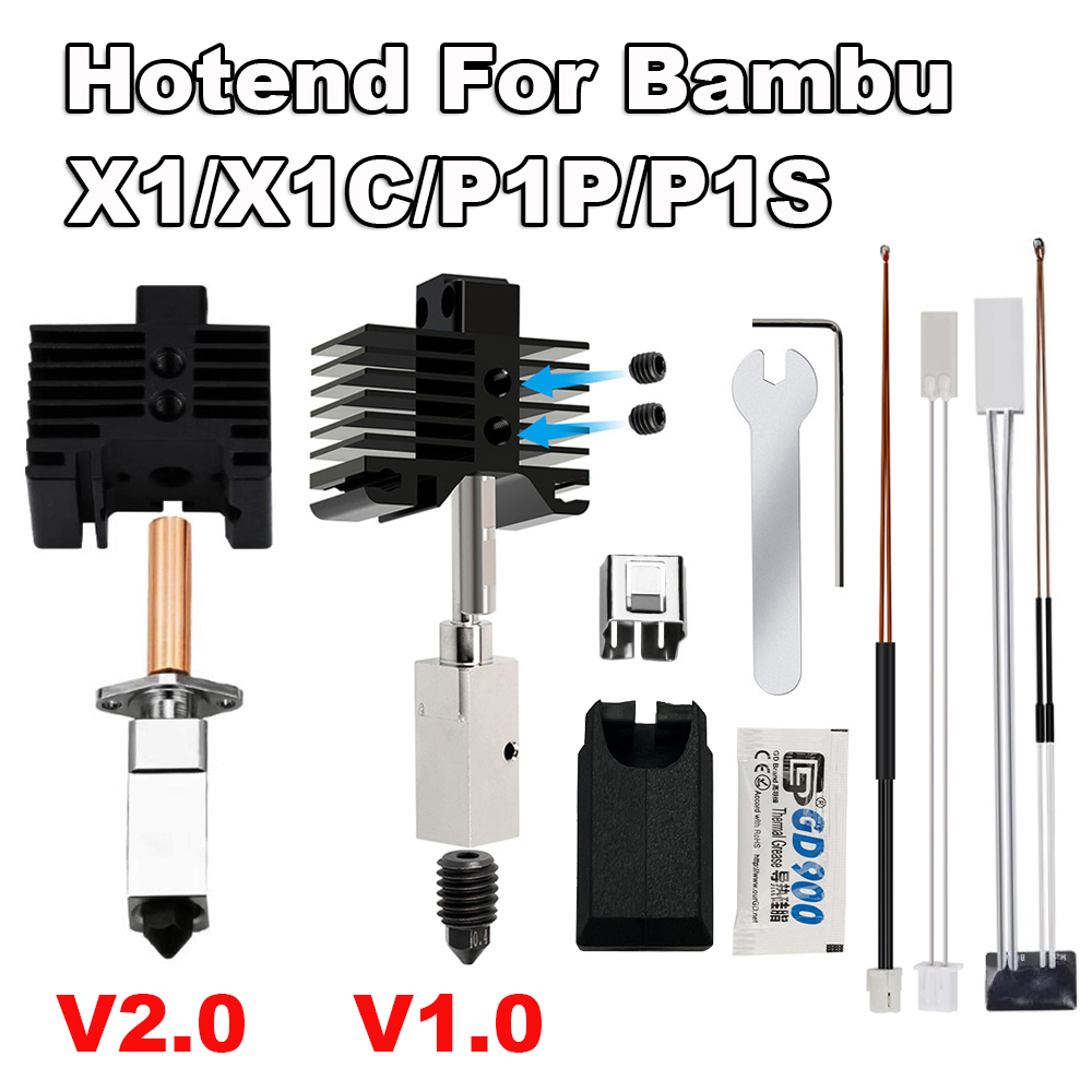 Upgraded 3D Printer Hotend For - 3D Printing X1 Carbon ulasan dan harga