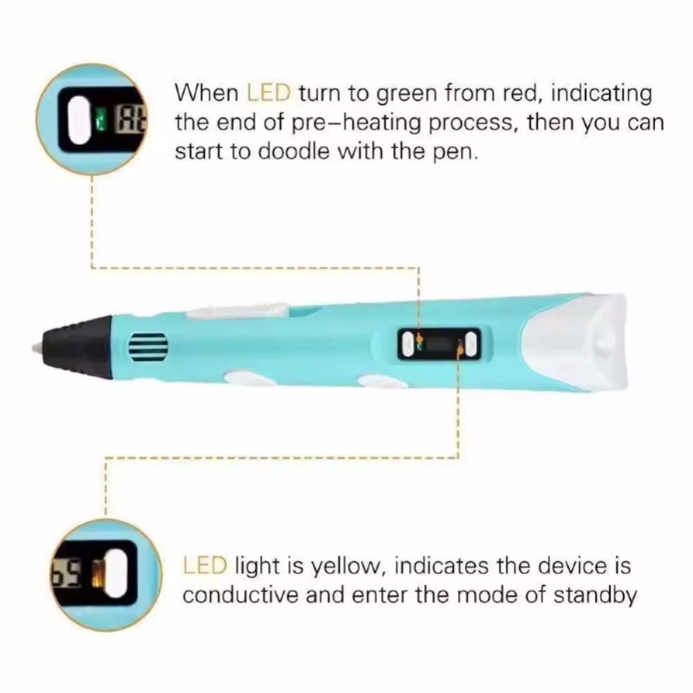 3D Pen For Children 3D Printin - 3D Printing Pen For Kids ulasan dan harga