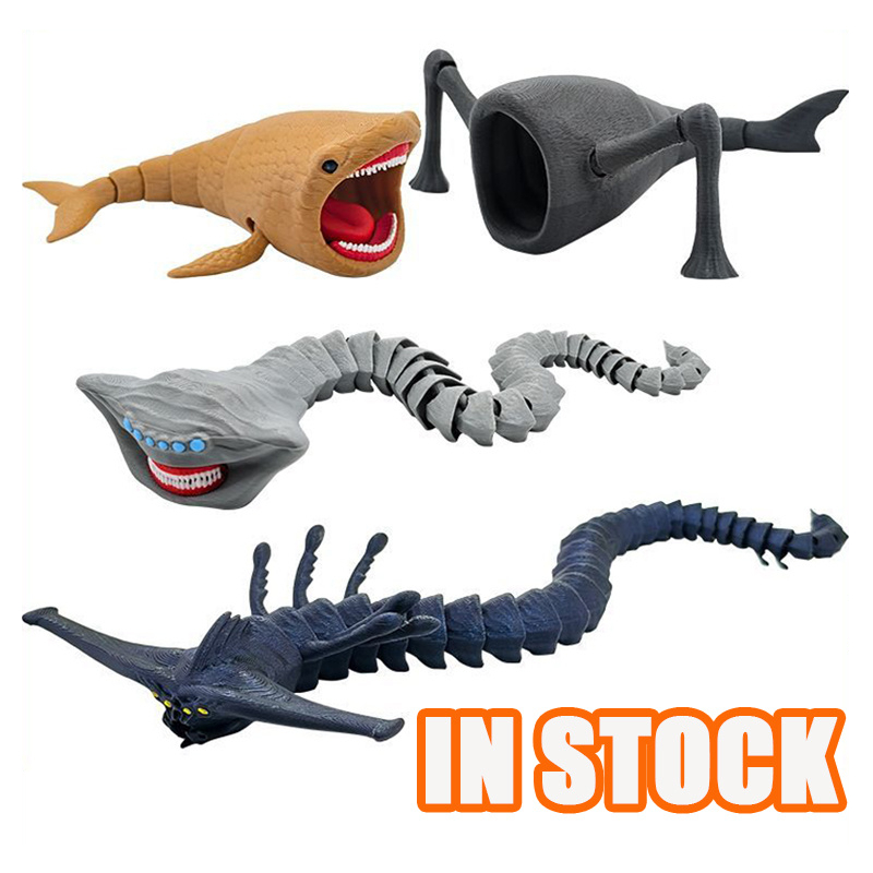 1/4pcs 3D Printing Sea Eater A - 3D Printing Figure ulasan dan harga