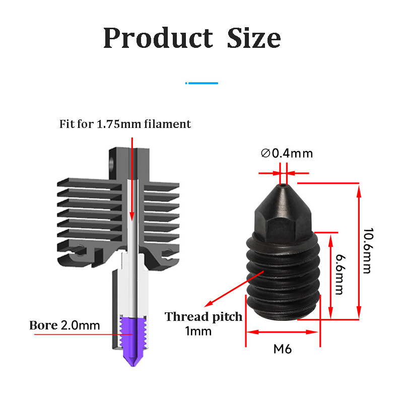 3D Printer Hotend Kit For Bamb - 3D Printing X1 Carbon ulasan dan harga