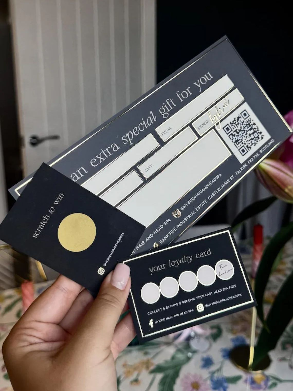 Custom Design 3D luxury Foiled - 3D Printing Qr Codes ulasan dan harga