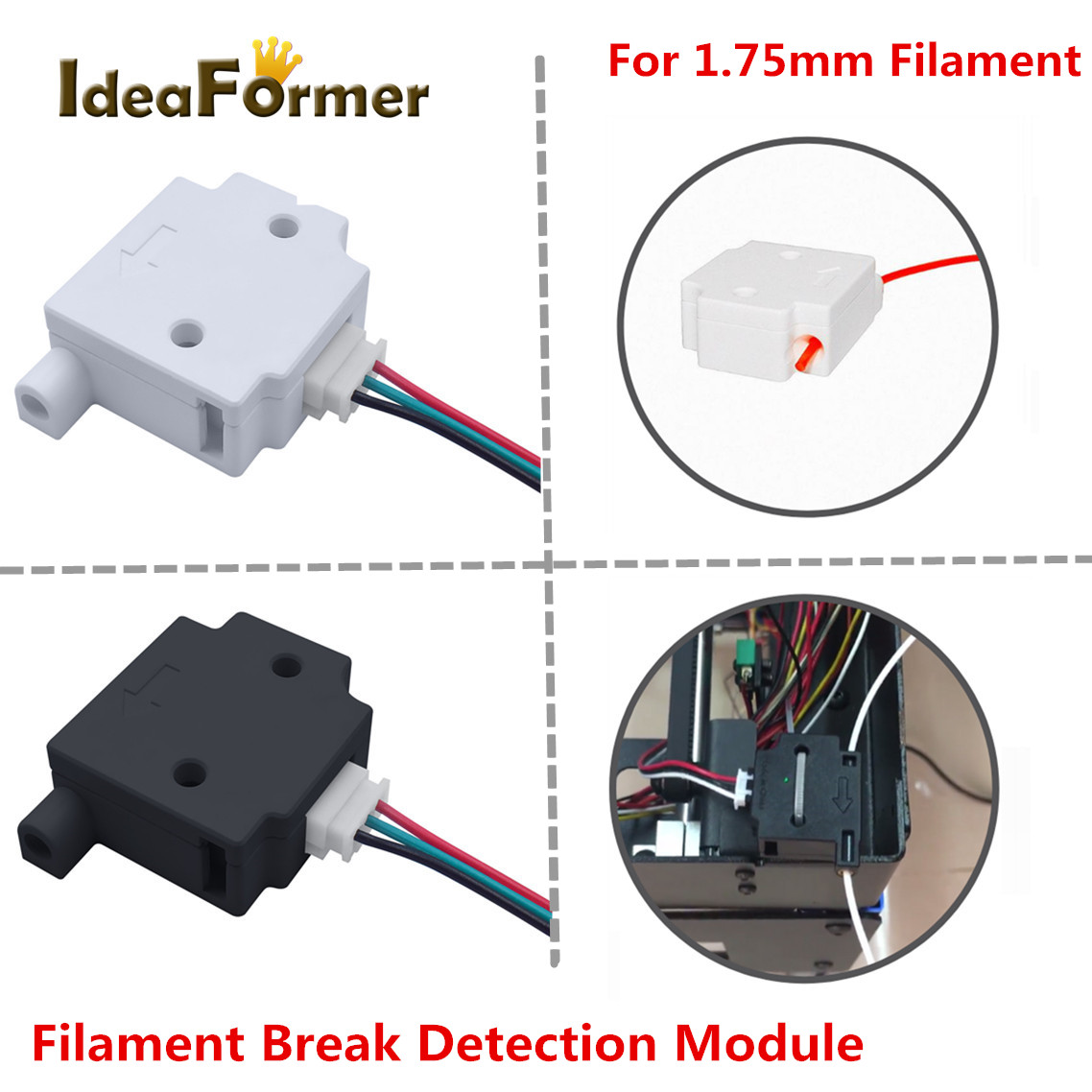 Filament Breakage Detection Mo - Filament Runout Sensor ulasan dan harga