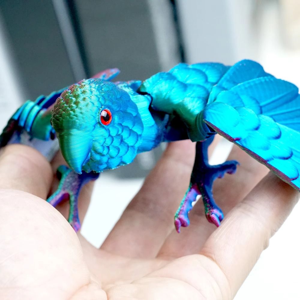 Simulated Eye 3D Printed Parro - 3D Printing Figure ulasan dan harga