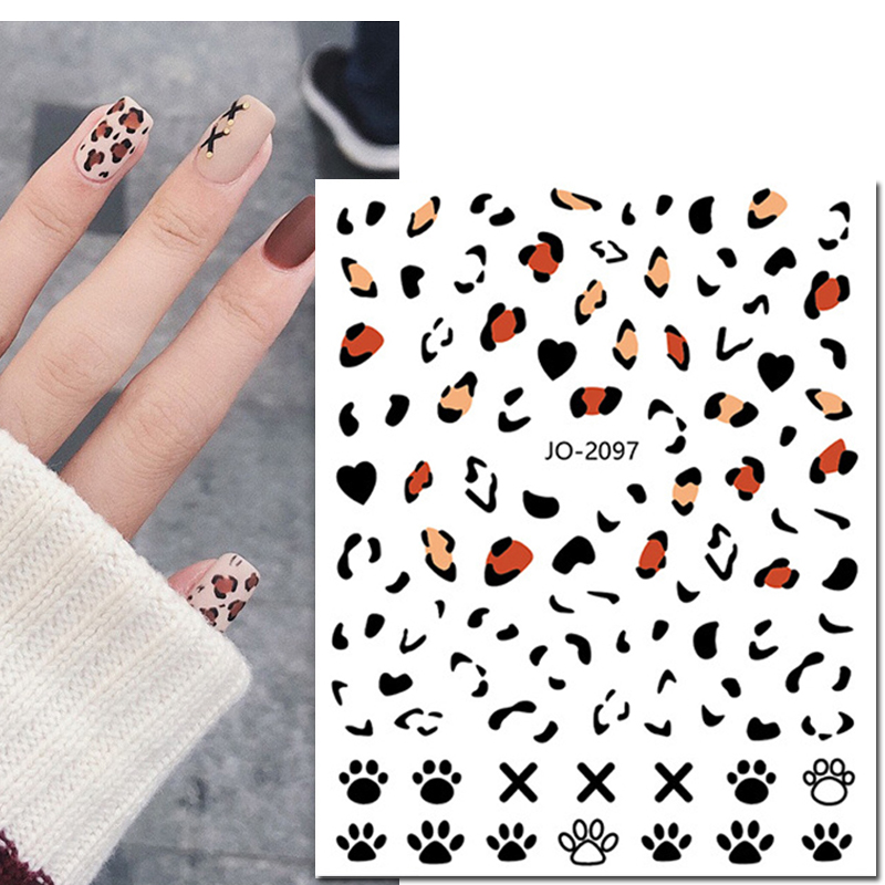 Nail Art 3d Decals Pink Blue B - 3D Printing Glue Stick ulasan dan harga