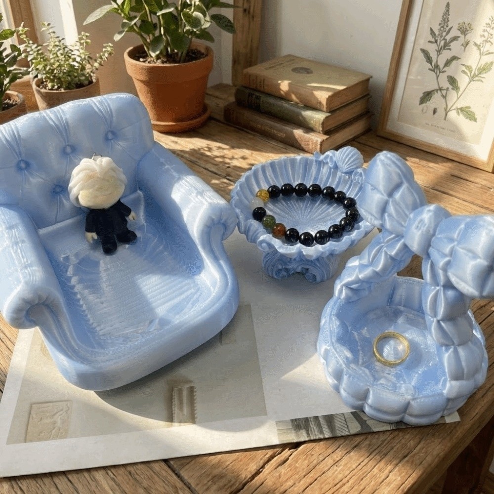 Elegant Bow 3D Printed Jewelry - 3D Printing Ring Holder ulasan dan harga