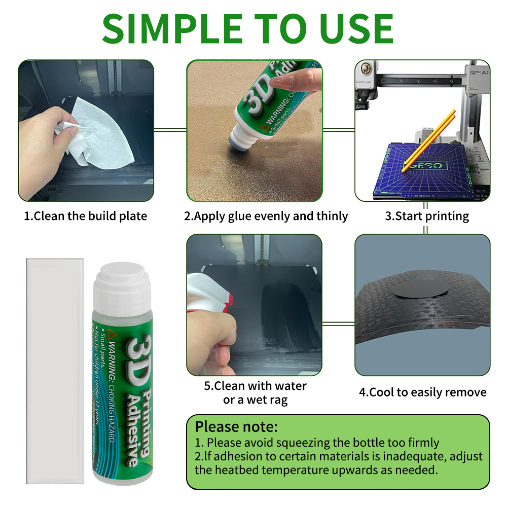 Glue Stick For Bambu Lab Hotbe - 3D Printing Glue Stick ulasan dan harga