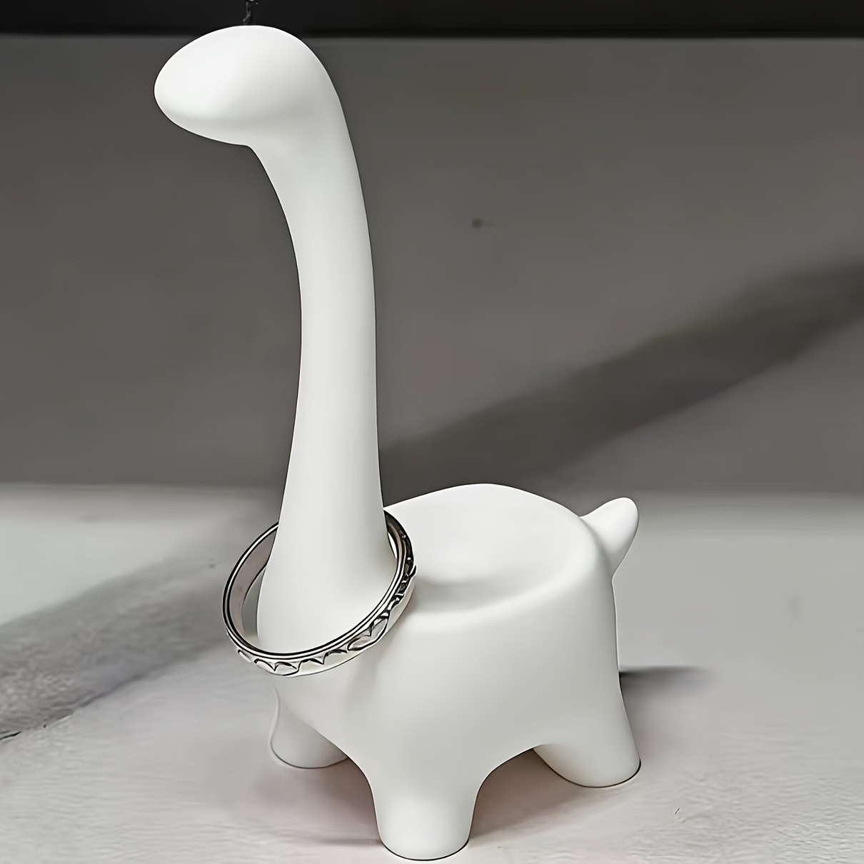 2Pcs Simple Long-Necked Dinosa - 3D Printing Ring Holder ulasan dan harga